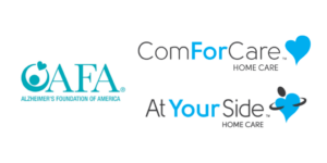 ComForCare and At Your Side Home Care Join Alzheimer’s Foundation of America as National Members