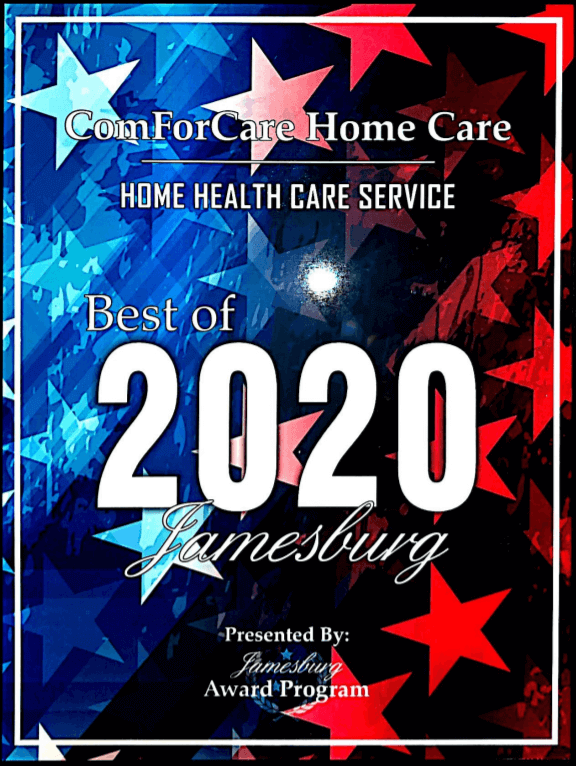 Southern Middlesex - Jamesburg, NJ | ComForCare - Chitra-Award_2020