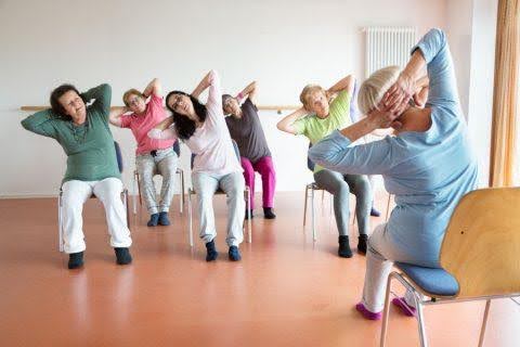 Marching into Wellness: Embracing Easy and Enjoyable Exercises for Seniors at Home - ComForCare Franchise Systems - cfc-okc-marching-photo-2