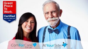 ComForCare and At Your Side Home Care Are Certified as a Great Place To Work®