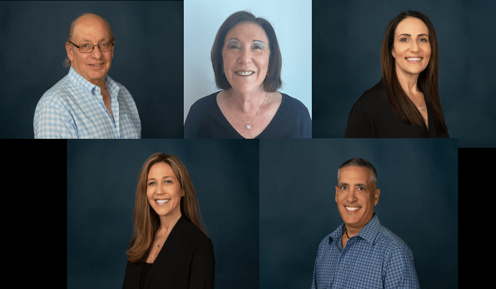 Scott and Irene Greenberg, Allison Greenberg-Negri and Tino Negri and Melissa Greenberg-Morante