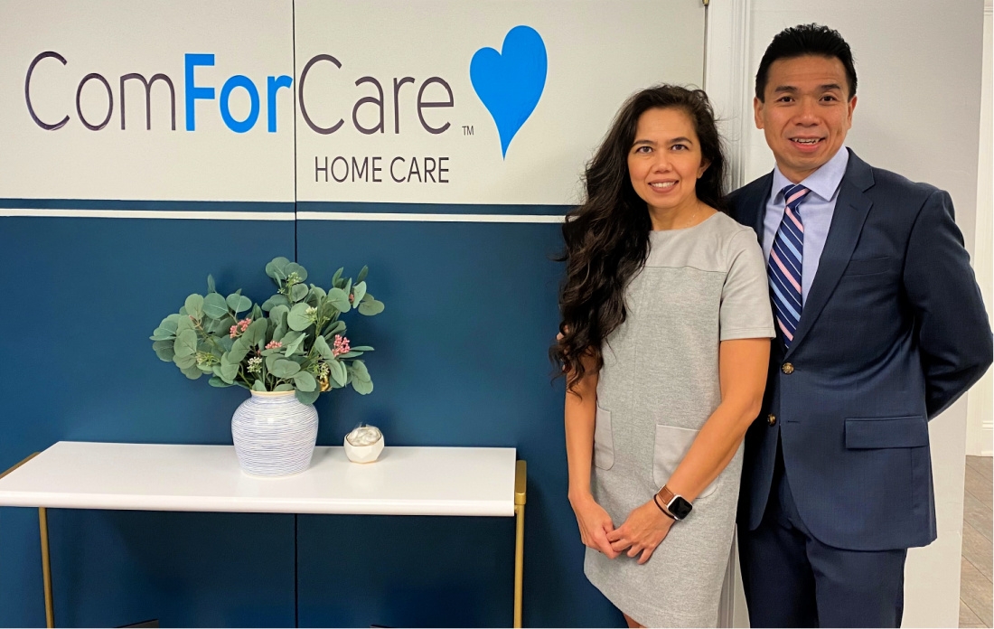 Christian Kuswita and Earlyn Oliveiro
