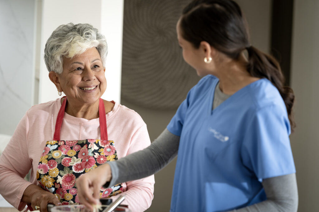 Assessing home care needs for a senior