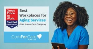 ComForCare/At Your Side Home Care Recognized as Number One in At Home Care on Fortune’s Best Workplaces in Aging Services List for 2021