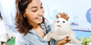 Robot Pets Make Good Companions for Seniors