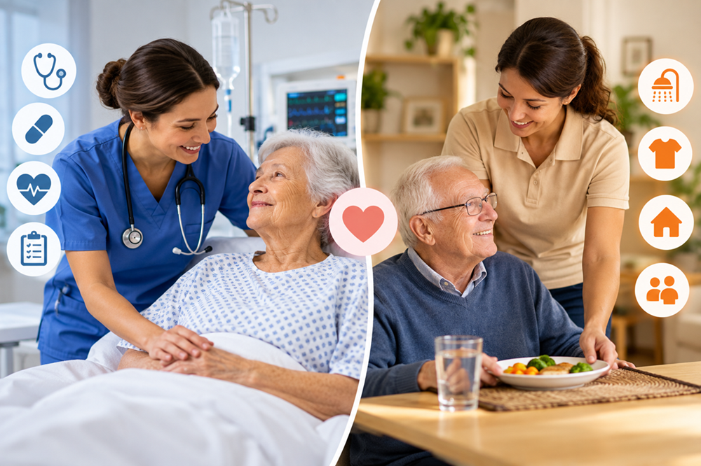 Skilled Nursing vs. Personal Care