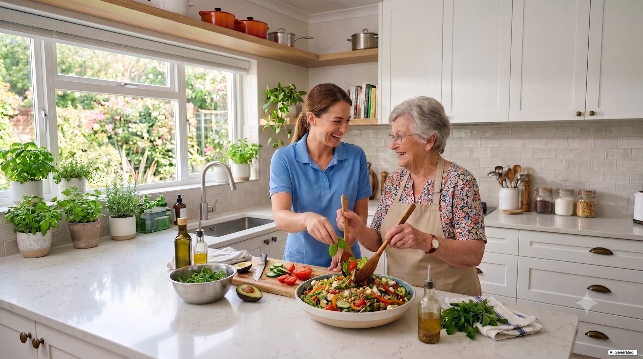 How Nutrition and Meal Planning Support Healthy Aging for Seniors in Fairfax