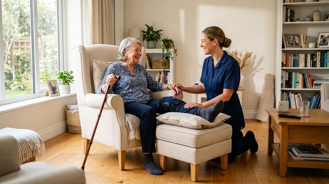 Home for Safe Recovery After Knee or Hip Surgery in Alexandria